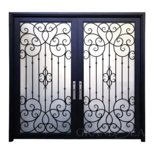 Elegant European custom entry doors | metal doors