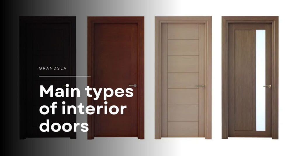 Main types of interior doors