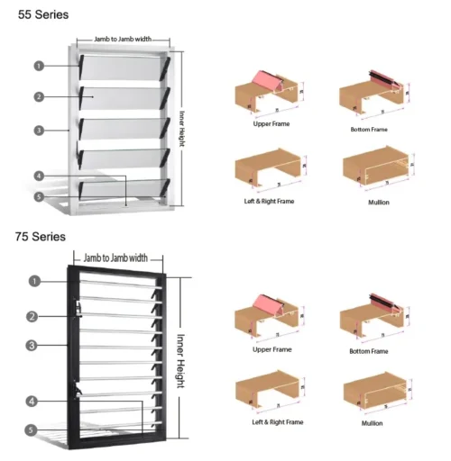 Australia-Style-Glass-Louvers-Jalousie-Window - grandseabuilding.com