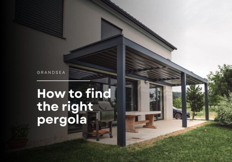 How to find a pergola for you?Comprehensive shopping guide