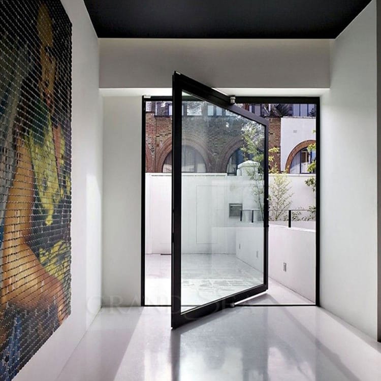 Glass Pivot Door - grandseabuilding.com