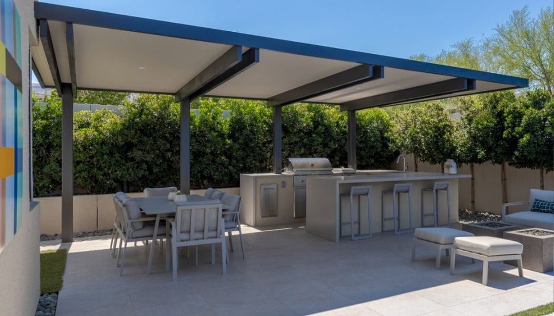 Elevate Outdoor Patio Aluminum cantilevered pergolas 1 - grandseabuilding.com
