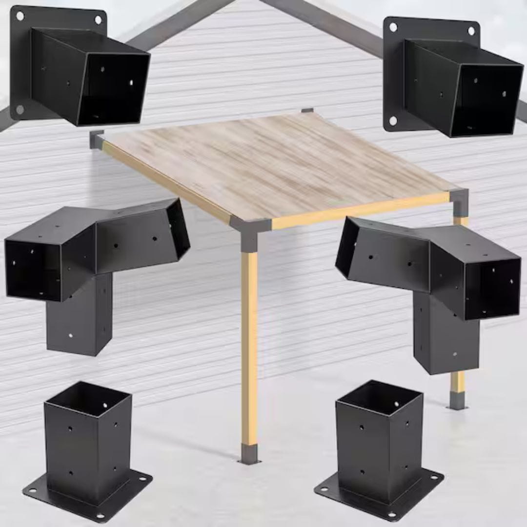 Simple Sloped Roof Pergola Kit - grandseabuilding.com