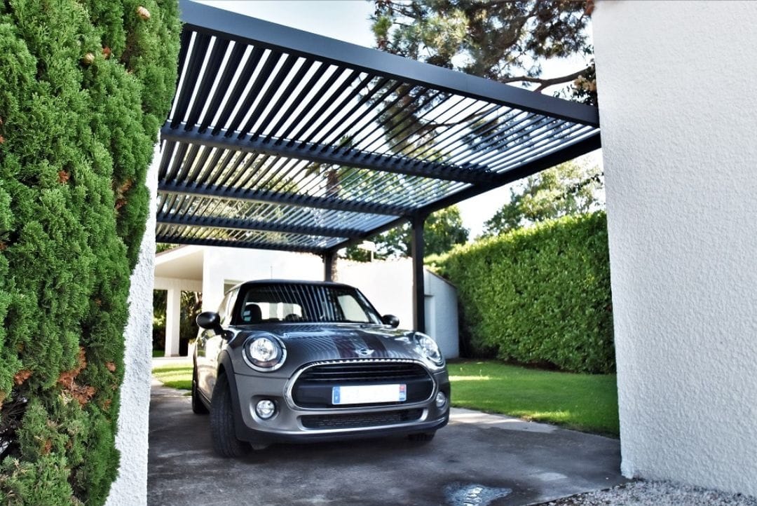 the aluminum bioclimatique carport pergola - grandseabuilding.com