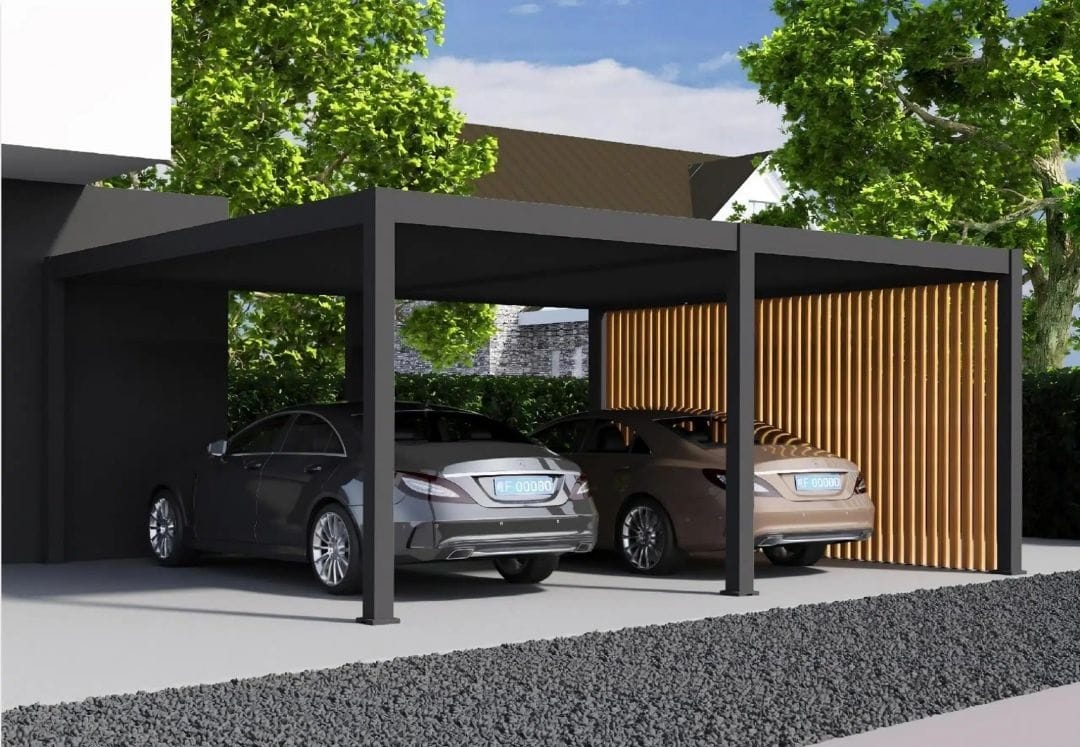 two car pergola carport - grandseabuilding.com